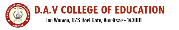 DAV College of Education - For Women